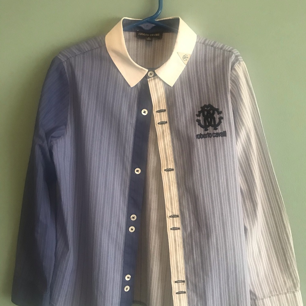 Roberto Cavalli boy’s button down shirt